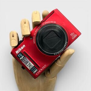 Nikon Coolpix S8100 Digital Camera | 12.1MP | Red